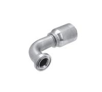 Gates Fluid Power 7347-07542-5 Raccord de tuyau 12 Gs08flh90-040-3/4in Alésage vers 1/2in Global spirale Flanged 6000 PSI 90 Swept Coude court Drop GS