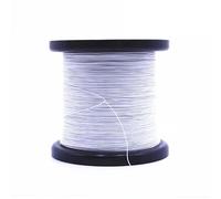 GatherTOOL Fil électronique Ultrafine à Haute température de 10 m/pc 2 6AWG / 28AWG / 30AWG / 32AWG / 34AWG Électronique (Color : White, Specification : 34 AWG)