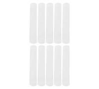 GATHINESS 10 Pièces Inserts de Chapeau Blanc en Tissu Non Tissé Anti-Transpiration pour Casques et Chapeaux Protection Saleté et Absorption de Sueur