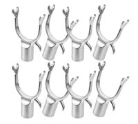 GATHINESS 15 Pièces Support de Branche d'arbre en Alliage D'aluminium Argenté, Haute Dureté et Résistant à l'usure, pour Arbres Fruitiers comme Prunier et Pêcher en Jardin Extérieur