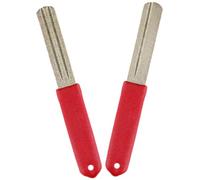 GATHINESS 2 Pièces Affûteur D’hameçons Diamanté Compact pour Pêche | Lime de Meulage pour Partie Hameçon, Format Pratique à Ranger, Usage Pêche en Plein Air