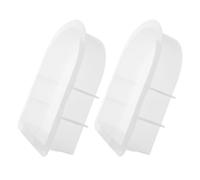 GATHINESS 2 Pièces Moule D'arche en Résine Époxy en Silicone, Blanc | Loisirs Créatifs et Étagère, Design Moderne, Débutants ou Pros, Options de Remplissage Variées