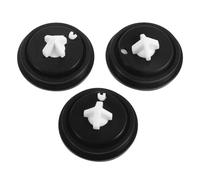 GATHINESS 3 Pièces Diaphragme de Valve de Remplissage pour Toilettes, Joint D’étanchéité en Caoutchouc Noir, Anti-fuite, Rétablit le Remplissage Automatique du Réservoir de Toilette,