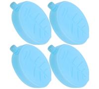 GATHINESS 4 Pièces Packs Réfrigérants en PE pour Glacière, Blocs de Glace Réutilisables Faciles à Transporter, pour Fruits et Aliments en Restauration et Plein Air