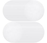 GATHINESS 50 Pièces Cercles de Papier Parchemin Rond Blanc Pré-découpé pour Moules à Gâteaux Ronds, Papier Sulfurisé Réutilisable, Facile à Nettoyer, pour Pâtisserie et Cuisson