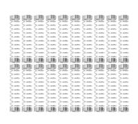 GATHINESS 50pcs Ressorts de Compression en Acier Inoxydable pour Recharge Stylo Bille, Ressort de Pression Mécanique Compact et Précis, Présent Rentrée pour École et Bureau