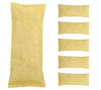 GATHINESS 6pièces Sacs Désodorisants pour Chaussures Bambou Actif Absorbeur Humidité et Odeurs pour Placards et Voiture Déshumidificateur Naturel et Pratique Couleur Couleur Aléatoire