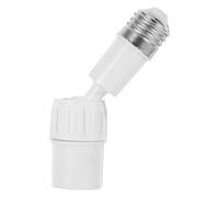 GATHINESS Adaptateur Rallonge de Douille E27 Angle Réglable en Plastique Blanc pour Ampoule, Support de Lampe Flexible pour Éclairage Intérieur Plusieurs styles