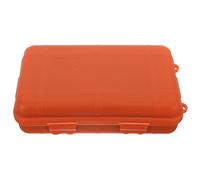GATHINESS Boîte de Survie Portable en Plastique, Étanche et Antichoc | Rangement Extérieur Orange, Camping et Atelier, Protection Fiable, Format Compact, Usage Polyvalent