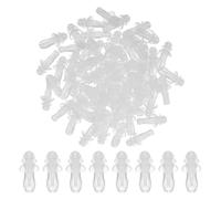 GATHINESS Bouchons d'oreilles antibruit en silicone transparent, 30 paires réutilisables pour voyages et activités sous la