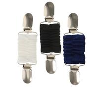 GATHINESS Clip de Serrage Extensible pour Robe Femme 3pcs en Alliage Léger Fermeture Élastique, Accessoire Élégant pour Chemises et Jupes de Randonnée