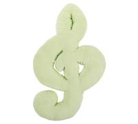 GATHINESS Coussin Décoratif en Peluche à Notes de Musique Ultrasouple Rembourrage en Coton PP pour Soutien Lombaire, pour Chambres et Bureaux des Adolescents