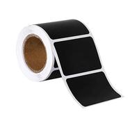 GATHINESS Étiquettes Autocollantes en Pvc Tableau Noir Lot de 300 Amovibles et Imperméables pour Cuisine et DIY pour Bocaux et Bouteilles Spray