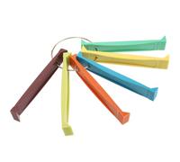 GATHINESS Kit de Nettoyage Climatiseur été Vacances 6pcs Peigne D'ailettes de Radiateur en Plastique, Outil à Aileron Facile à Manipuler pour Nettoyer Fins