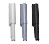 GATHINESS Loquets pour Porte de Placard en Abs, Amortisseur à Ouverture par Pression, Système de Fermeture Sécurisé pour Tiroirs et Armoires Jusqu'à 2,5 Mètres de Hauteur, Pack de 3 Pièces