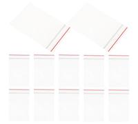 GATHINESS Lot de 100 Sachets Plastiques Zip Transparents Reclosables 4x6cm pour Biscuits Fermeture Auto-adhésive pour Magasins de Détail