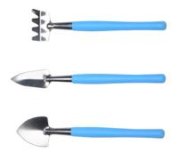 GATHINESS Mini Kit D'outils de Jardinage pour Pots de Fleurs, Pelle en Fer Portable et Antidérapante, Outils Compacts pour Plantation en Intérieur et Balcon