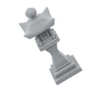 GATHINESS Mini Pagode en Résine Style Zen Lanterne Japonaise Miniature, Décoration Extérieure Fine pour Jardin, Balcon ou Paysage Paisible