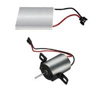 GATHINESS Moteur de Ventilateur de Cheminée Ensemble 1 Set en Alliage Accessoires pour Ventilateur de Poêle Adapté Camping