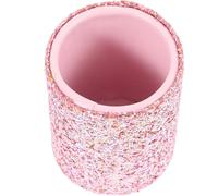 GATHINESS Organisateur et de Maquillage de Pinceaux Plastique Pailleté Léger Design Unique de Seau Ranger Protéger pour Coiffeuse Vos Outils