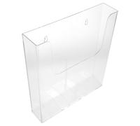 GATHINESS Organiseur Design Élégant et Minimaliste en Acrylique Transparent Mural Robuste et Résistant à l'usure pour Dossiers Suspendus A4 pour Bureau et Maison
