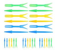 GATHINESS Outils de Jardinage Poignée Ergonomique Ensemble de 15 en Plastique pour Transplantation Semoir de Précision pour Semis en Intérieur et Extérieur
