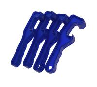 GATHINESS Ouvre-seau en Plastique Bleu Résistant à L'usure Levier Maximal, Lot de 4 Pièces pour Couvercles de Seaux et Pots de Peinture, pour Usage Domestique
