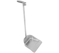 GATHINESS Pelle à Poussière en Acier Inoxydable avec Long Manche et Dents Intégrées, Résistante Corrosion, Cuisine et Jardin