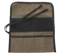 GATHINESS Pochette en Toile à Outils Enroulable avec Plusieurs Compartiments pour Rangement Compact d'outils de Sculpture, idéale pour Bricolage et travaux de menuiserie