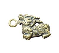 GATHINESS Porte-clés DIY en Laiton Vintage D'animal Base Plate, Breloque Mignonne pour Décoration et Création de Porte-clés Personnalisés