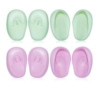 GATHINESS Protège-oreilles Protection Anti-taches 4 Paires en Silicone Facile à Utiliser pour Teinture Capillaire pour Soins en Salon