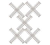 GATHINESS Ressorts à Compression 7 mm en Acier Inoxydable, 10 pièces pour Flacon pulvérisateur à gâchette, supportent Usage Jardinier et Nettoyage Domestique