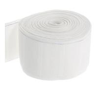 GATHINESS Ruban Plissé Accessoire DIY pour Rideaux Rideau en Coton Blanc à Pince Bande de Renfort Épaisse et Résistante et Décoration Maison