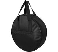 GATHINESS Sacoche en Tissu Oxford Noir de Rangement Ronde Portable et Polyvalente avec Grosse Capacité pour Outils et Câbles de Charge pour Diverses Occasions