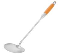 GATHINESS Spatule Cuisine en Acier Inoxydable avec Manche, Petite Taille, Résistante Chaleur, Cuillère à Mélanger Polyvalente pour Wok, Ustensile de Cuisson Professionnel pour Usage