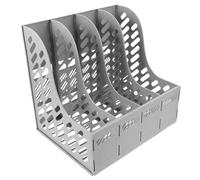 GATHINESS Support de Rangement pour Dossiers Casier de Bureau Plastique A4 pour Fichiers et Copies, Rangement Vertical Créatif, Libère de l'espace, Bureau et Étude