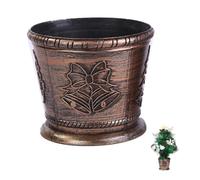 GATHINESS Support de Sapin de Noël en Plastique, Seau Café Compact | Maintient L’arbre Droit, pour Sapin Réel ou Mini, Centre de Table et Fêtes