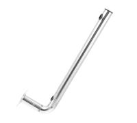 GATHINESS Support pour Poteau Antenne en Acier Inoxydable Argenté, Facile à Installer, Remplacement pour Ancien Support, Type L, Adapté pour Usage Intérieur et Extérieur Couleur Aléatoire