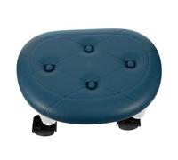 GATHINESS Tabouret à roulettes en Plastique avec siège pivotant, Petit Tabouret Multifonction pour pédicure et Salon, Usage intérieur