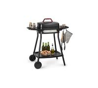 Klarstein Barbecue électrique Gatsby 2000W 4 pieds acier inox noir