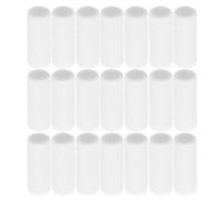 Gatuida 100 Pièces Recharge Gomme pour Crayon Mécanique Blanc en Caoutchouc, Compatible Large, Effaçage sans Trace, pour Croquis et Usage à Domicile