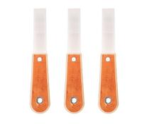 Gatuida 10pcs Grattoir Poli Spatule Enduit en Acier au Carbone, Couteau à Mastic pour Nettoyage des Murs, Usage Décoration Intérieure