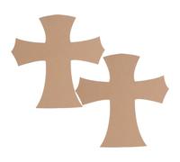 Gatuida 2 Pièces Dessous de Verre en Bois Khaki pour Loisirs Créatifs, Base Vierge pour Mosaïques, Support DIY pour Tapis à Tasses, pour Projets Artisanaux et Décoration de Table