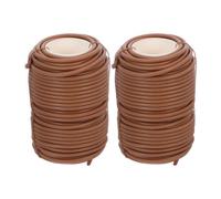 Gatuida 2 rouleaux de liens souples pour plantes, attaches de jardin en fil | Souple et réutilisable, revêtue de plastique, résistante aux intempéries, pour soutenir et fixer les branches, les vignes