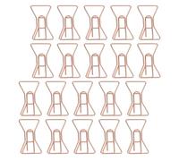 Gatuida 20 Pièces Marque-pages en Métal Nœud, Trombones Décoratifs Fer | Usage École et Maison, Style Créatif et Élégant, pour Organiser Papiers et Dossiers au Quotidien