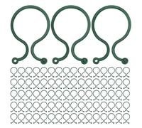 Gatuida 200 Pièces Clips de Support pour Plantes de Jardin | Taille 5, 80x4, 10x0, 30cm, Usage Extérieur et Bureau, pour Fleurs et Plantes Grimpantes