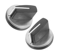 Gatuida 2pièces Boutons de Cuisinière à Gaz Lot pour Remplacement Capuchons Allumage Métal Compatibles Plaque de Cuisson Four Vapeur