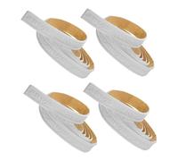 Gatuida 4 rouleaux Moulure Flexible Mousse Autocollante Bande Décorative Auto-adhésive pour Murs Plinthes et Plafonds Protection Angle et Décoration Intérieure