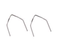 Gatuida 500 Pièces Baguettes de Soudure pour Réparation Pare-choc Voiture, Fil de Brasage Plastique Argenté 0,8 Mm Poudre Interne, Soudage Haute Étanchéité