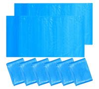 Gatuida 8 Pièces Paquet de Culture Bleus, PE Épais à Double Couche | Doublure Microperforée Respirante, Coutures Renforcées, Rétention D’éthylène, Maturation Régulière